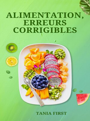cover image of Alimentation, erreurs corrigibles
